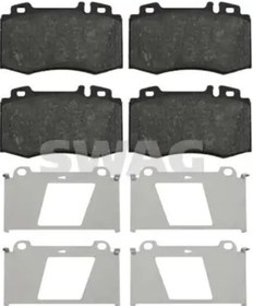 Resim Mercedes E200 W211 On Fren Balatasi 2003-2009 Swag 10916454 
