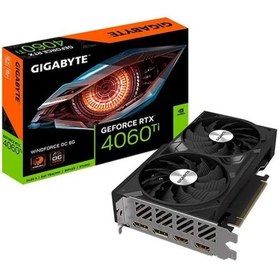 Resim GIGABYTE 8GB RTX4060TI GV-N406TWF2 OC-8GD GDDR6 128bit HDMI-DP PCIE 4.0 