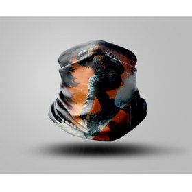 Resim Buffalo Snowboard Tasarımlı Motorcu Buff Maske Outdoor Boyunluk Unisex Bandana 