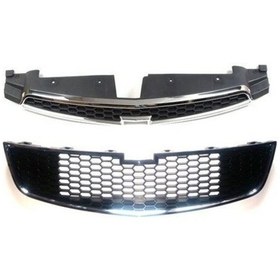 Resim Chevrolet Cruze Krom Alt Üst Panjur Takımı-100310 