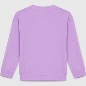 Resim United Colors Of Benetton Kız Çocuk Bnt-g23334 Sweatshirt Lila-1916 Lila 