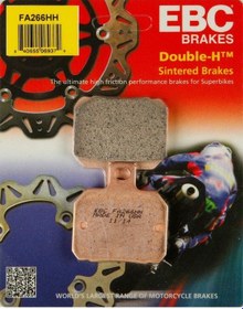 Resim Ebc Fa266hh 2021 Kawasaki Z H2 Uyumlu Arka Fren Balatası Sinterli Balata 