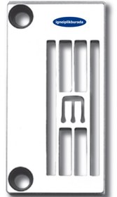 Resim Zoje Etek Reçme Makine Plakası (6.4 mm) E1827 