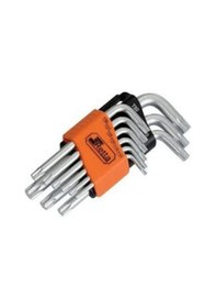 Resim Retta Deliksiz Kısa Torx Allen 9 Parça Rat6009 