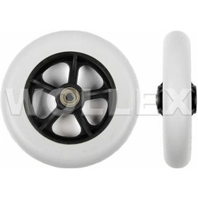 Resim Medikaltec 150x30 Manuel Tekerlekli Sandalye Dolgu Ön Teker 