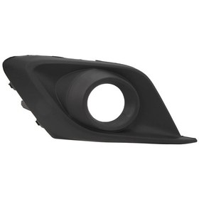 Resim Huifeng Sis Lambası Kapağı Siyah Ön Tampon Sis Lambası Kapağı For Mazda 3 2014-2016 Sol 