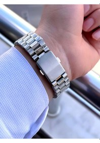 Resim Coliseum Çelik Kordon Takvimli Kadran Kutulu Seri Erkek Kol Saati Ft.aas.ı011 