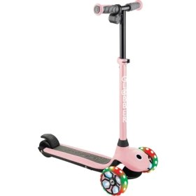 Resim Globber One K E-Motion 4 Plus Işıklı Elektrikli Scooter 80W Motor Gücü Pastel Pembe Tasarım 