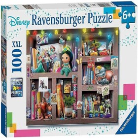 Resim Ravensburger 100 Parça Puzzle Walt Disney Kitaplık 104109 