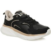 Resim Kinetix Mone Pu W Siyah-ekru Kadın Spor Ayakkabı Siyah 