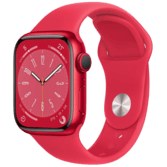 Resim Watch Series 8 41 mm (Product)Red Alüminyum Kasa Ve Spor Kordon (Mnp73Tu/A) | Apple Apple
