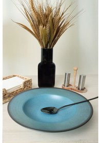 Resim Keramika Blue Ege Makarna Tabağı 28 Cm 21719 Mavi 
