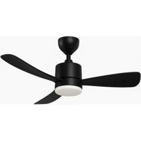 Resim Helios Capella 70W 3 Kanatlı Uzaktan Kumandalı Ledli Dekoratif Tavan Vantilatör Siyah HS9304 