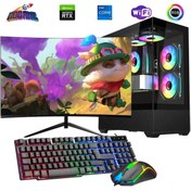 Resim i7 14700F 16GB DDR4 1TB m2 8GB RTX4060 24\ 100Hz Monitörlü Oyun Bilgisayarı 