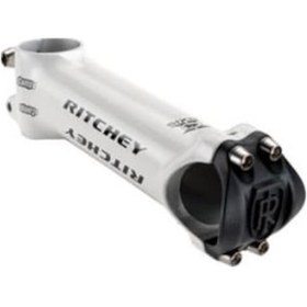 Resim Ritchey Comp 4-Axıs Gidon Boğazı Parlak Beyaz 31.8/110Mm Siyah - Neon Sarı 