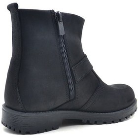 Resim Chiron Serisi Hakiki Deri Fermuarlı Kışlık Kız Erkek Çocuk Bot Çok Renkli 