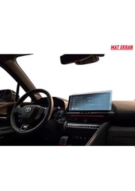 Resim Toyota Yeni C-hr 2023-2024 Navigasyon Ve Multimedya Uyumlu Mat Ekran Koruyucu 