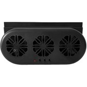 Resim Honmex Araba Usb Fanı, Üçlü Fanlı Hava Döngüsü, Isı Ve Koku Giderici, Bağımsız Anahtar, Sessiz Çalışma, Siyah F-887 