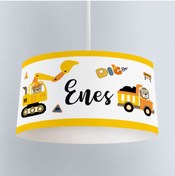 Resim instababyrooms Çocuk Odası Dijital Baskılı Tekli Modern Sarkıt Avize Special Model 0006 