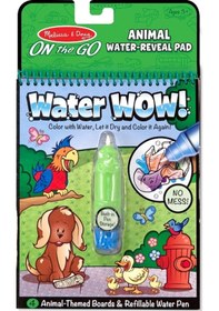 Resim Melissa And Doug Water Wow Su İle Boyama Kitabı - Hayvanlar 