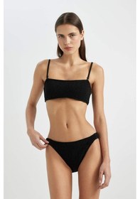 Resim DeFacto Regular Fit Bikini Altı-Fall in Love B7478AX24SMBK81 