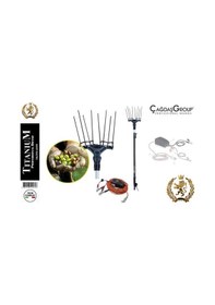 Resim Titanium Olive Lion Plus Akülü Zeytin Meyve Hasat Makinesi 33v Taraklı 
