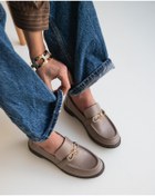 Resim PELİN'İN AYAKKABILARI BARNES KAHVE SÜET MAKOSEN 