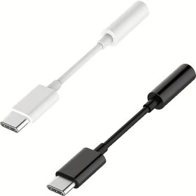 Resim USB-C'den 3.5mm Jack Adaptörü, Type-C'den 3.5mm Kulaklık Jack Dönüştürücü, Erkekten Dişe Bağlantı, USB Güçlü, Çalışma Voltajı ≤36V, USB-C Cihazları İçin 