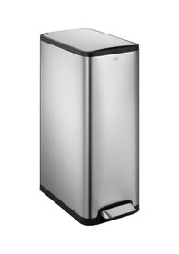 Resim Primanova Ecoslim Paslanmaz Çelik Pedallı Çöp Kovası 30 L D-20534 