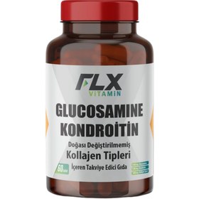 Resim FLX Glukozamin Chondroitin Msm Vitamin D Collagen 60 Tablet 