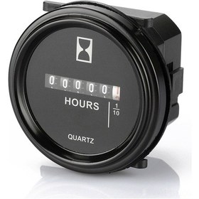 Resim Suofeng Endüstriyel Sıkışık Tip Kronometre Sh-1 - Plastik Ve Metal, Sismik Dayanıklı, 0-99999.9 Saat Zaman Aralığı, Siyah 