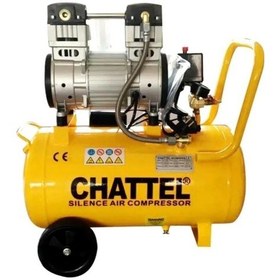Resim Chattel CHT-1224 24 L Sessiz-Yağsız Kompresör 