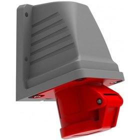 Resim Bemis Cee Norm 5x16a 380v Ip44 90 Derece Eğik Duvar Priz 
