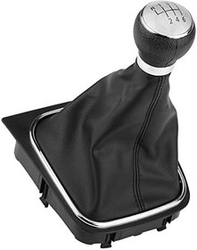 Resim Yctze 6 MK5 MK6 2005-2014 Için 6 Hız Vites Topuzu Körüğü Tam Kiti, Yüksek Kaliteli ABS Ve PU Deriden yapılmış, İşçilik, Kurulumu Kolay 