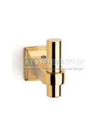 Resim Line Tekli Bornoz Askılığı Gold Kaplama 