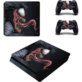 Resim Venom Playstation 4 Slim Kasa Sticker Kaplama 