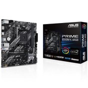 Resim ASUS PRIME B550M-K ARGB, 2xDDR4, 2x M.2, DP, HDMI, AM4 Soket Anakart 