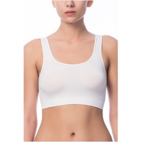 Resim Nbb Kadın Ten Geniş Askılı Yarım Büstiyer 2410Ten Xl 