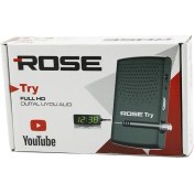 Resim Rose Try Full Hd Dijital Uydu Alıcısı 1080P - HDMI - Wifi - Av - Youtube 