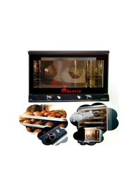 Resim Osimix Konveksiyonel 4'lü Buharlı Patisserie Fırın 40x60 Cm Tepsi Kapasiteli - Poğaça,pasta,börek 