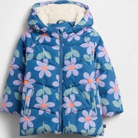 Resim GAP Kız Bebek Anorak Mont Mavi - Mavi / 12-18 Ay 
