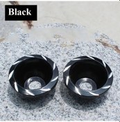 Resim Tongdashop 6 Renkli Elektrikli Araç Modifiye Alaşım Çatal Burcu Siyah 