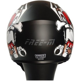 Resim Free-M Motosiklet ve Bisiklet Yarım Çocuk Kaskı 
