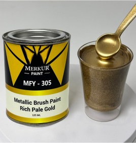 Resim Merkürgold Profesyonel Yaldız Boya-2Komponent (Fırçasız) 