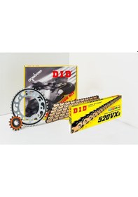 Resim Kawasakı Kle 500 97-04 D.ı.d Zincir Dişli Set 17t-43t 