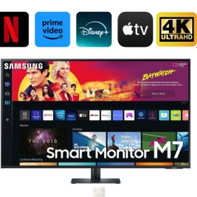 Resim Samsung Akıllı Tv-monitör 109 Ekran 43" 3840 X 2160 4k-uhd Monitör Tv-onerous Askı Aparatı Hediye 