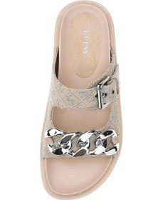 Resim Beige / Silver Kadın Guess Footwear Dress Kadın Sandalet FL6FATFA 