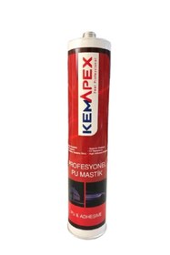 Resim KEMAPEX Poliüretan Mastik Yapıştırıcı 280 Ml (siyah) 