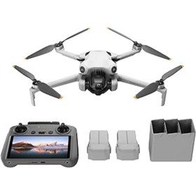Resim Genel Markalar Mini 4 Pro Fly More Combo Plus ( Rc 2) (EKRANLI KUMANDA) - 4k Hdr Kameralı Mini Drone, 20 Km 