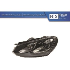 Resim Vw Golf 6 BI-XENON Sağ Far 2009-2012 